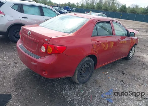 2010 Toyota Corolla Le из США, поврежденный, VIN JTDBU4EE6A9117555